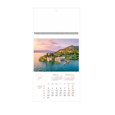 Calendar de perete, Peisaje, 12 +1 file, EGO, cu agatoare