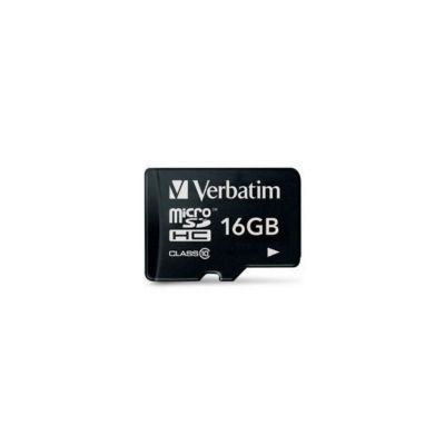 Card memorie MicroSDHC, 16GB, clasa 10, Verbatim