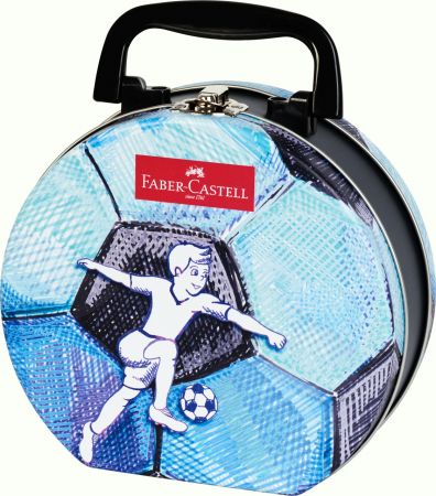 Carioci 33 culori/set, Fotbal Connector Faber-Castell