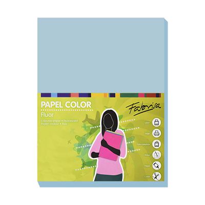 Carton color A3, 180g/mp, 25coli/top, Fabrisa, albastru deschis pastel