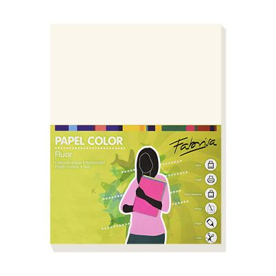 Carton color A3, 180g/mp, 25coli/top, Fabrisa, alb pastel