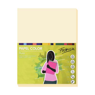 Carton color A3, 180g/mp, 25coli/top, Fabrisa, crem pastel
