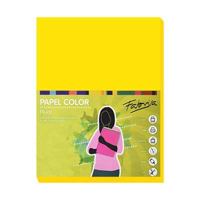 Carton color A3, 180g/mp, 25coli/top, Fabrisa, galben intens