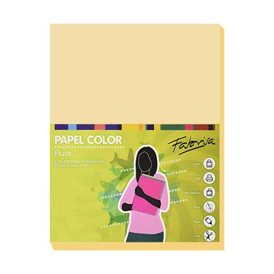 Carton color A3, 180g/mp, 25coli/top, Fabrisa, galben pal