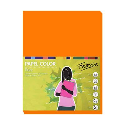 Carton color A3, 180g/mp, 25coli/top, Fabrisa, verde fluorescent
