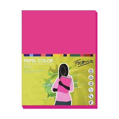 Carton color A3, 180g/mp, 25coli/top, Fabrisa, roz fluorescent