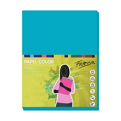 Carton color A3, 180g/mp, 25coli/top, Fabrisa, albastru turcoaz intens