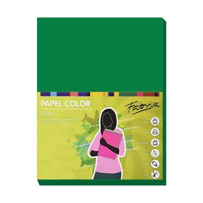 Carton color A3, 180g/mp, 25coli/top, Fabrisa, verde intens