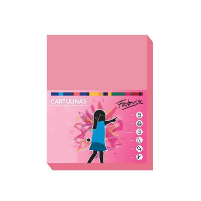 Carton color A4, 180g/mp, 50coli/top, Fabrisa, roz pastel