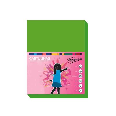 Carton color A4, 180g/mp, 50coli/top, Fabrisa, verde sparanghel intens