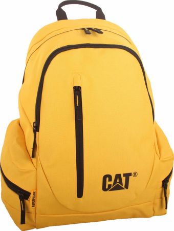 Rucsac, The Project, material 600D polyester, compartiment laptop, galben, Caterpillar