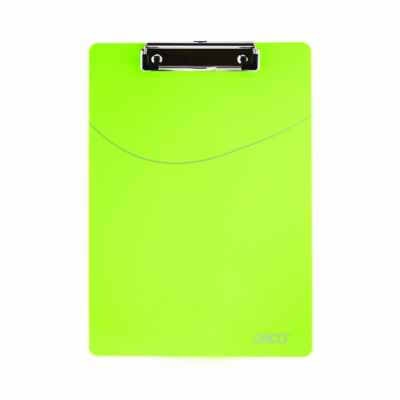 Clipboard simplu plastic, Daco, verde