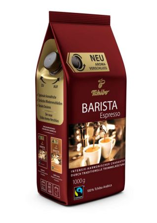 Cafea boabe Barista Espresso, 1kg, Tchibo 