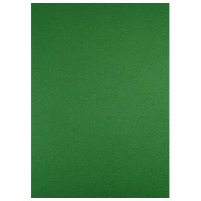 Coperti carton imitatie piele A4 250g/mp, 100coli/set, Verde