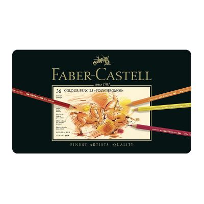 Creioane color 24culori Polychromos Faber-Castell