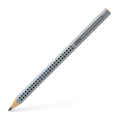 Creion fara guma, Faber-Castell Jumbo Grip, triunghiular, mina B