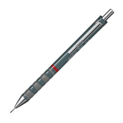 Creion mecanic 0.5mm, Tikky Rotring, gri inchis