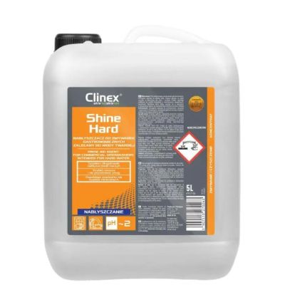 CLINEX ShineHard, 5 litri, detergent superconcentrat pentru masini de spalat vase profesionale