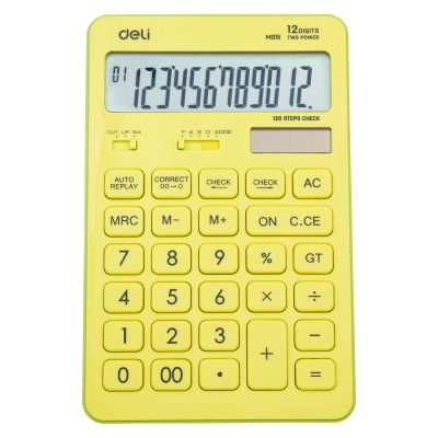 Calculator de birou, 12digiti, Deli, vernil pastel