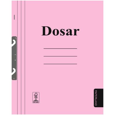 Dosar carton color incopciat, 1/1, 300g/mp, roz