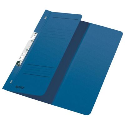 Dosar carton incopciat, 1/2, 250g/mp, Leitz, albastru