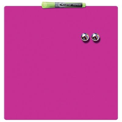 Tabla magnetica patrata, 360x360mm, Nobo, roz