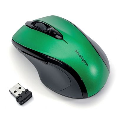 Mouse conexiune wireless, dimensiune medie Kensington Pro Fit, verde