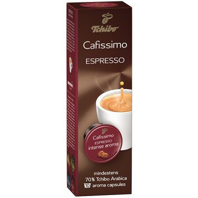 Capsule cafea Espresso Intense Aroma, 10buc/cut, Tchibo Cafissimo 