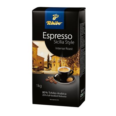 Cafea boabe Espresso Sicilia Style, 1kg, Tchibo