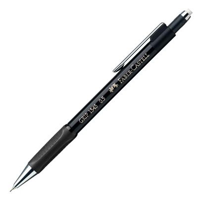 Creion mecanic 0.7mm ,Grip 1347, Urban Faber-Castell, negru
