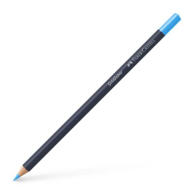 Creion color Faber-Castell Goldfaber 147, albastru deschis