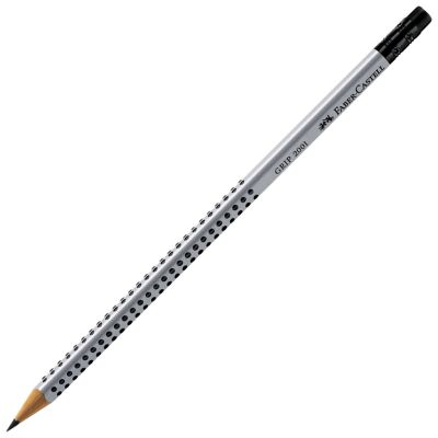 Creion cu guma, Faber-Castell Grip 2001, mina B