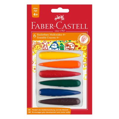 Creioane Cerate Model Degete Set 6 Faber Castell