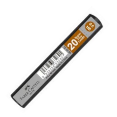 Mina creion mecanic 0.5mm, 20buc/cut, Faber-Castell Grip, HB