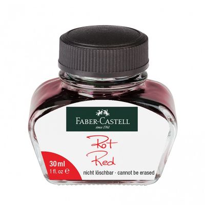 Cerneala 30ml, Faber-Castell, rosie