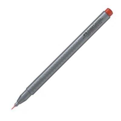 Liner 0.4mm, Grip, Faber-Castell, oranj