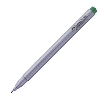Liner 0.4mm, Grip, Faber-Castell, verde