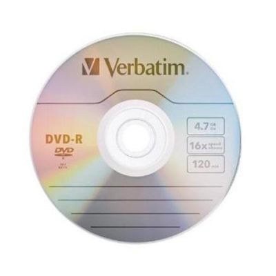 DVD R-/+ inregistrabil ,  4,7Gb, 16x, carcasa slim, Verbatim