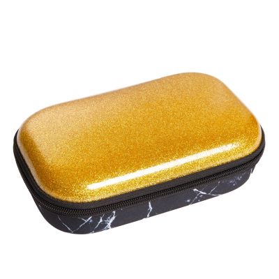 Penar tip etui, ZIPIT Glitter Storage box, auriu