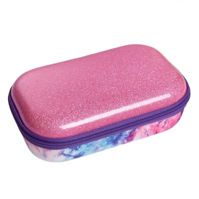 Penar tip etui, ZIPIT Glitter Storage box, roz