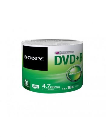DVD+R Sony 4,7 Gb 120 min. 16X 50 discuri