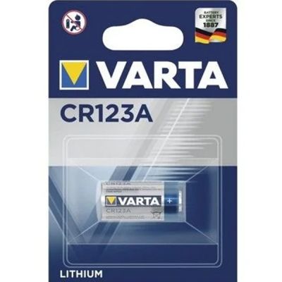Baterie litiu CR123A, 3V, Varta