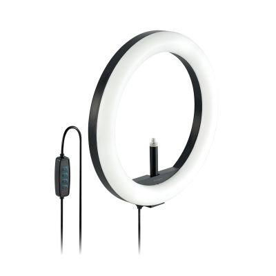 Lampa circulara bicolora, cu suport pentru camera web pentru videoconferinte si USB,  L1000Kensington
