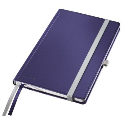 Caiet de birou A5, 80file, Leitz Style, matematica, albastru-violet