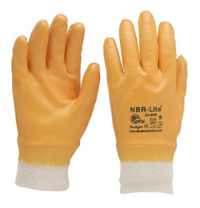 Manusi de protectie din nitril pe suport textil categoria II DEXILITE 383.