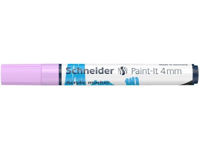 Marker acrilic, varf 4mm, Paint-It 320, Schneider, violet