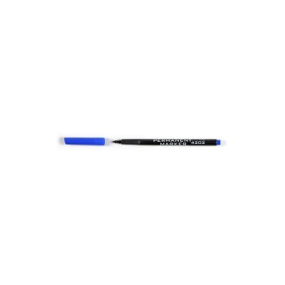 Marker permanent 1mm, varf subtire, Koh-I-Noor 4202, albastru