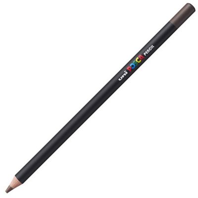 Creion pastel uleios, 4mm, KPE-200, Posca, maro inchis