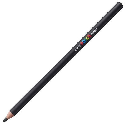 Creion pastel uleios, 4mm, KPE-200, Posca, negru