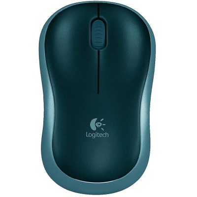 Mouse optic fara fir M185, wireless,USB, 2but+1scroll , Logitech, gri